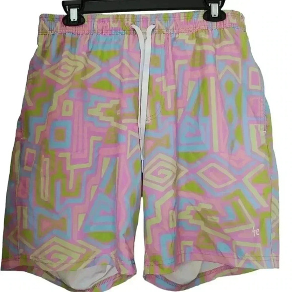 RETRO RIDE STRETCH SWIM TRUNKS - Picture 3 of 5